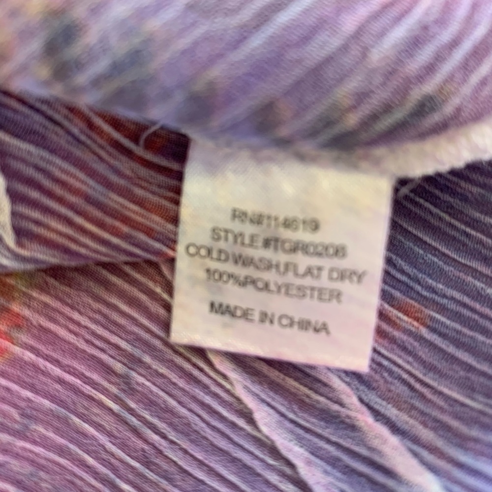 Beautiful Pastel Sheer Blouse - Picture 5 of 5